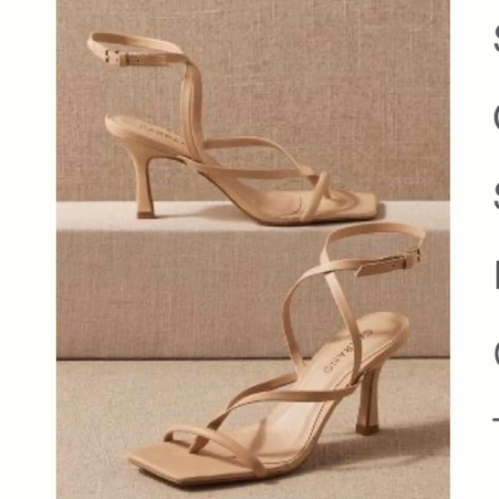 CARRANO Silvie Tan heeled sandals